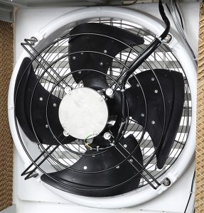 فن آکسیال 4 پره کولر COOLEX-9000 - جنس پلی آمید تقویت شده با الیاف کربن 