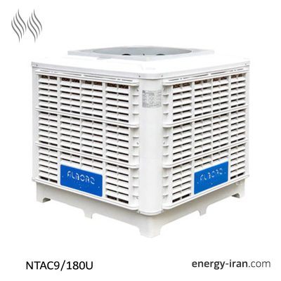 نمای جانبی کولر 18000 بالازن نیرو تهویه البرز مدل NTAC9/180U - نمایندگی رسمی اصفهان