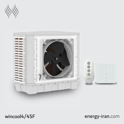 کولر سلولزی پلیمری ۴۵۰۰ نیرو تهویه البرز مدل WinCool 4/45F با ترموستات — خرید کولر پلیمری در نمایندگی اصفهان